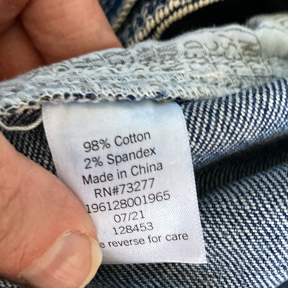 So jean super high rise straight retro jean size 17 33 - Picture 17 of 17